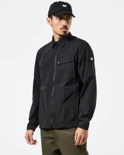 Southbank Technical Over-Shirt Black