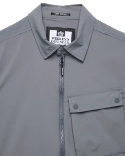Southbank Technical Over-Shirt Zinc