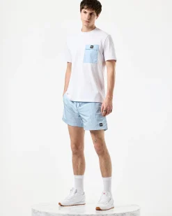 Stacks Swim Shorts Ocean Wave Blue