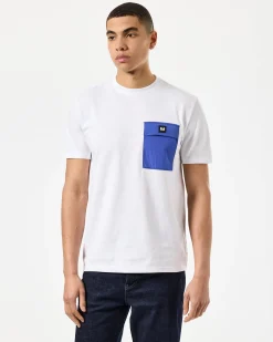 Stiniva T-Shirt White/Bluebell