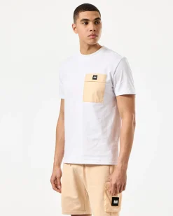 Stiniva T-Shirt White/Deep Champagne