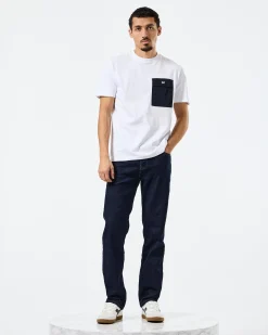 Stiniva T-Shirt White/Navy