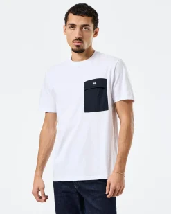 Stiniva T-Shirt White/Navy