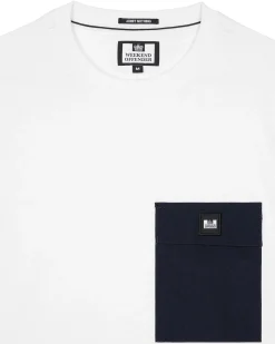 Stiniva T-Shirt White/Navy