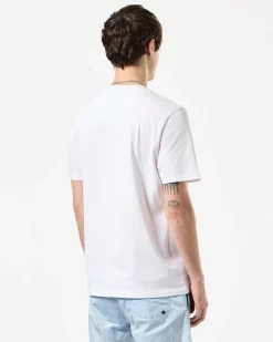 Stiniva T-Shirt White/Ocean Wave