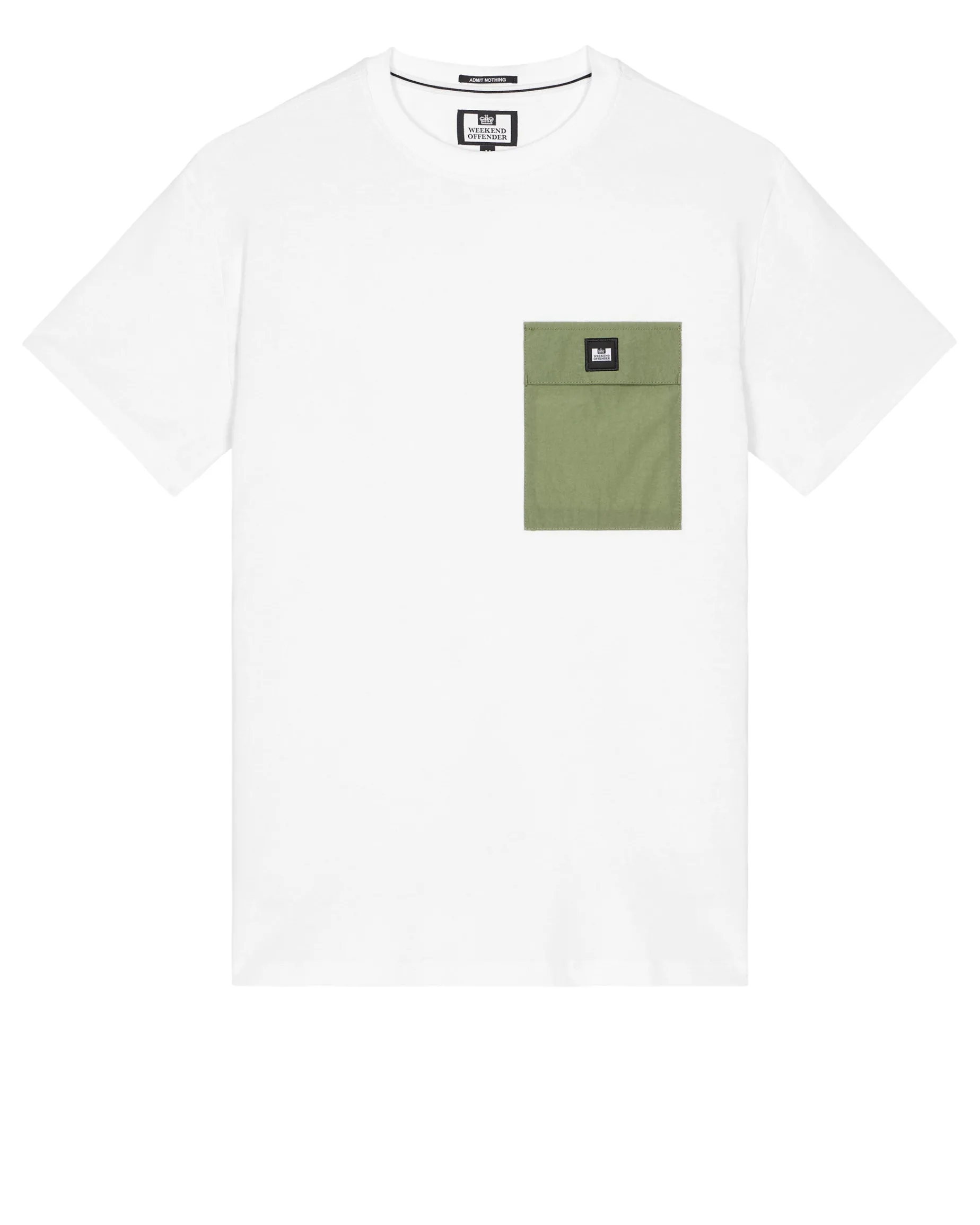 Stiniva T-Shirt White/Sapling Green