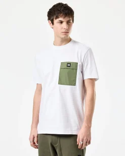Stiniva T-Shirt White/Sapling Green