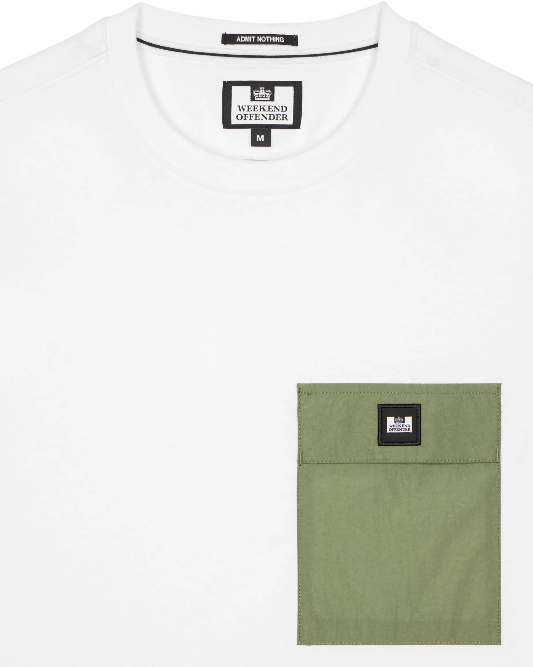 Stiniva T-Shirt White/Sapling Green