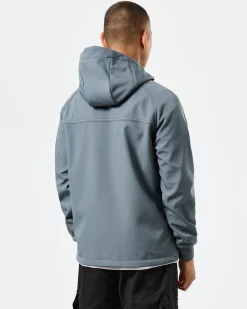 Stipe Softshell Jacket Zinc