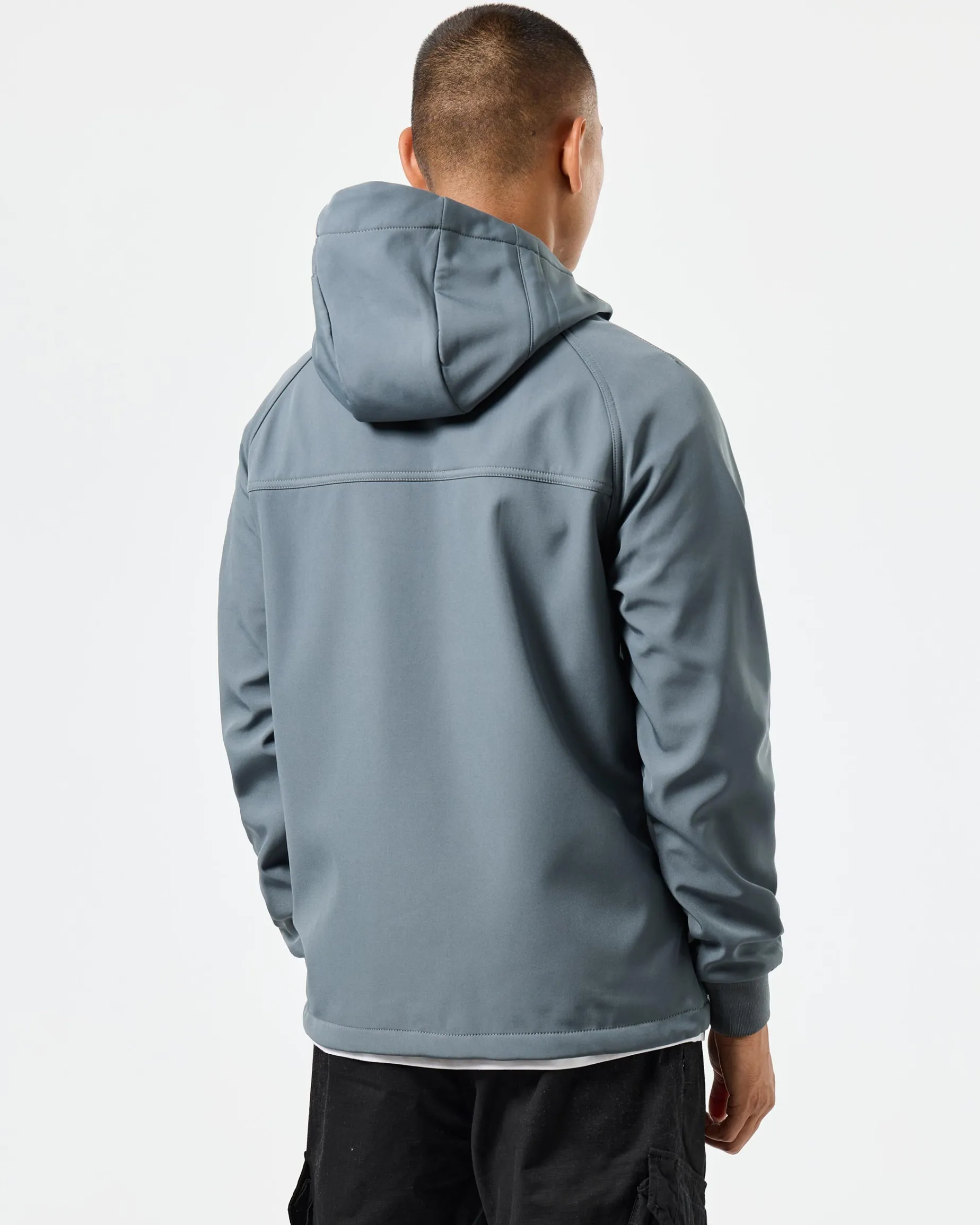 Stipe Softshell Jacket Zinc