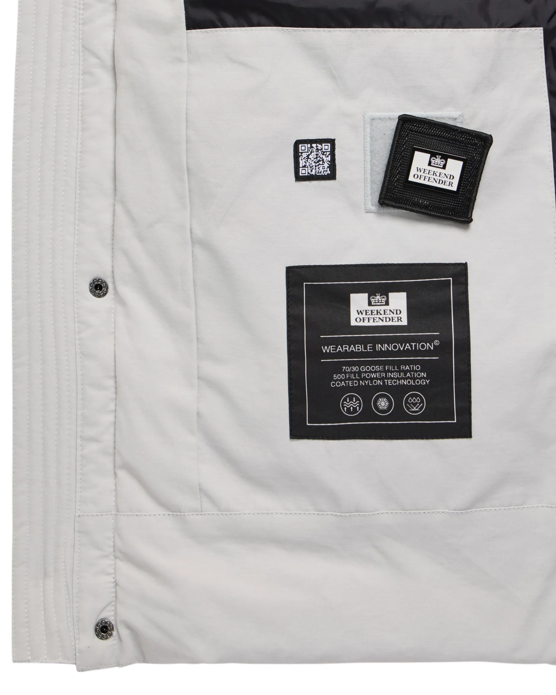 Storm Heavyweight Down Jacket Rhino