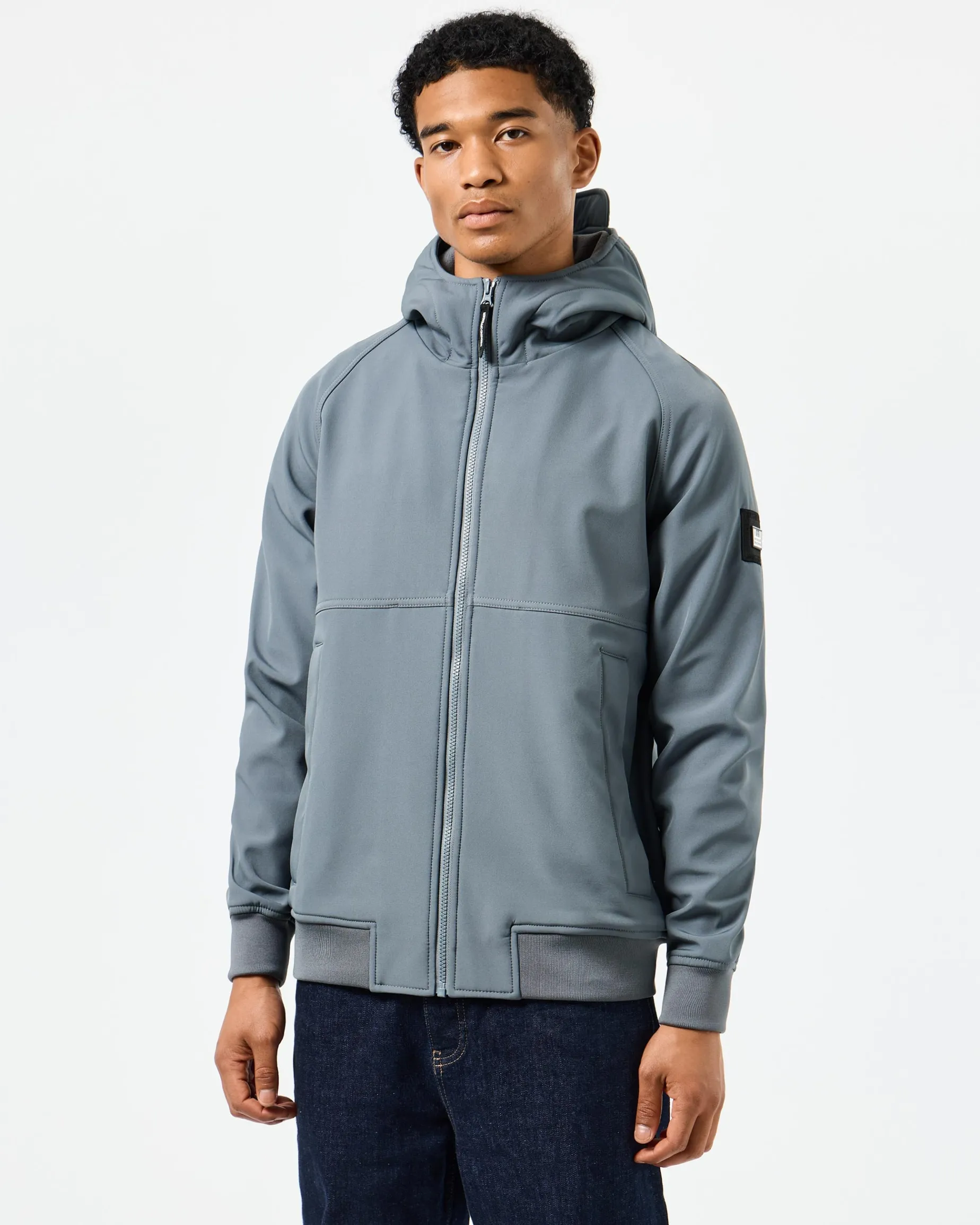 Sulta Softshell Bomber Jacket Zinc