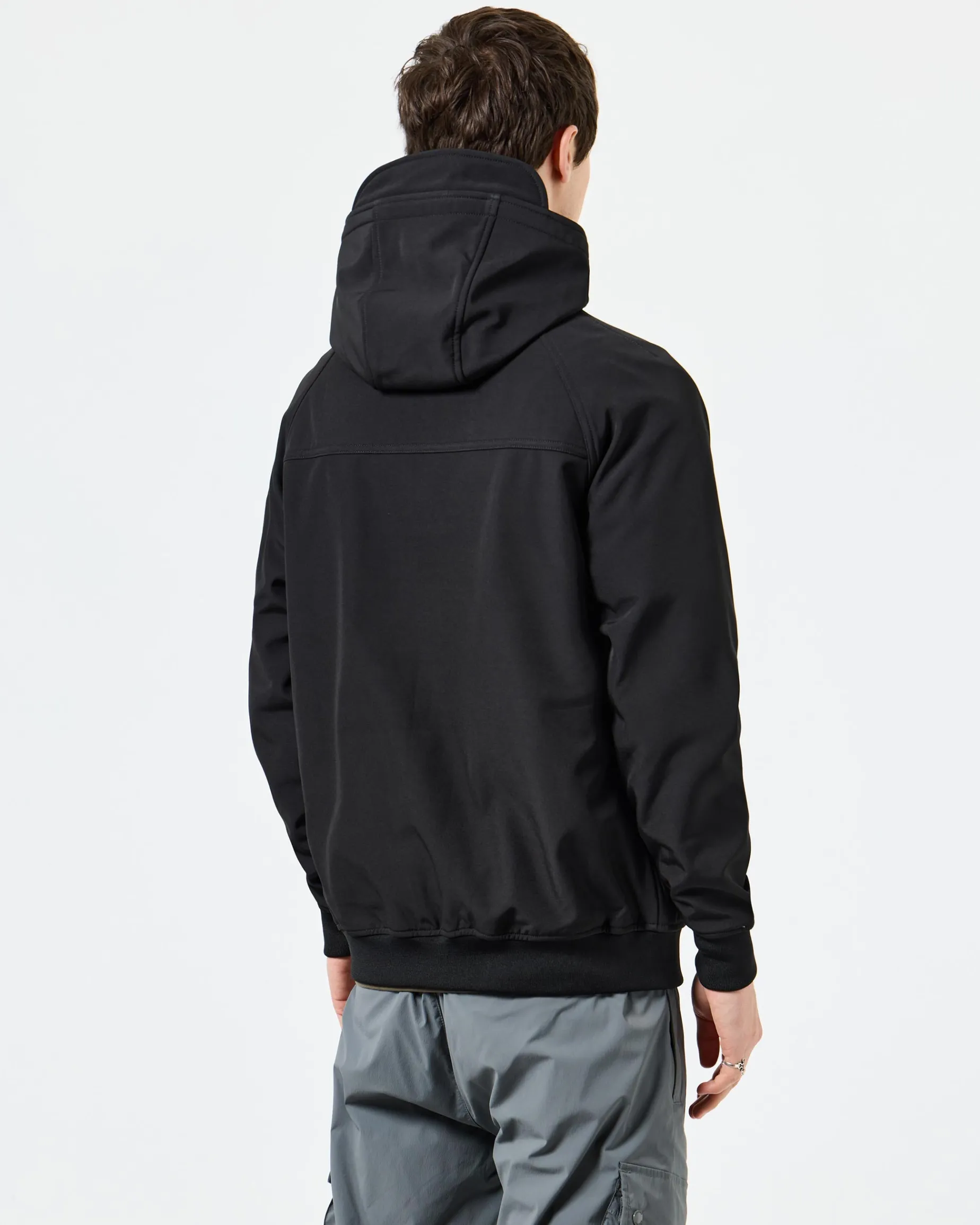 Sulta Softshell Bomber Jacket Black