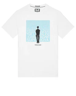 Supernova Graphic T-Shirt White/Blue