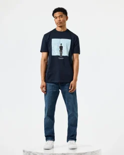 Supernova Graphic T-Shirt Navy/Blue