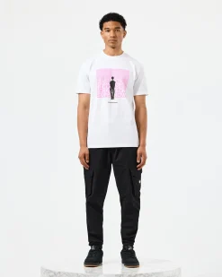 Supernova Graphic T-Shirt White/Pink