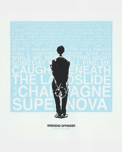 Supernova Graphic T-Shirt White/Blue