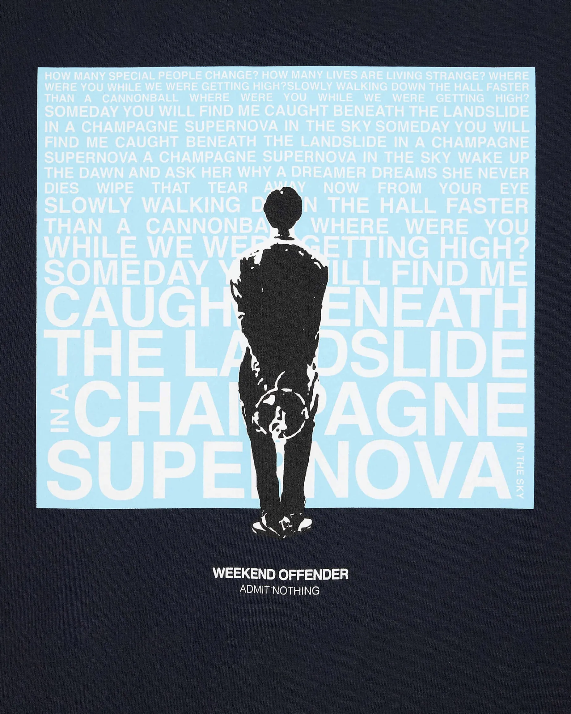 Supernova Graphic T-Shirt Navy/Blue