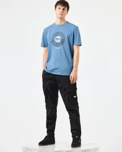 Supersonic Graphic T-Shirt Baltic Blue