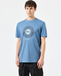 Supersonic Graphic T-Shirt Baltic Blue