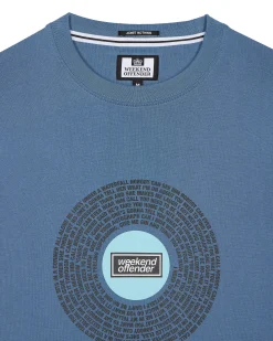 Supersonic Graphic T-Shirt Baltic Blue