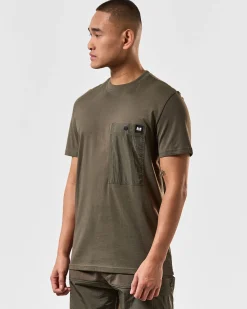 Tabiti Pocket T-Shirt Castle Green