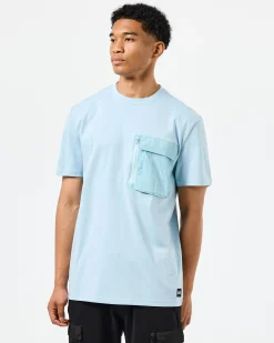 Takaji T-Shirt Arctic Blue