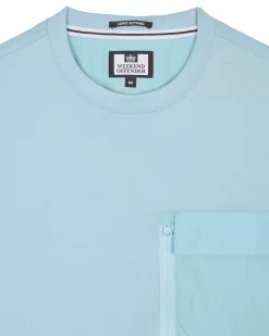 Takaji T-Shirt Arctic Blue
