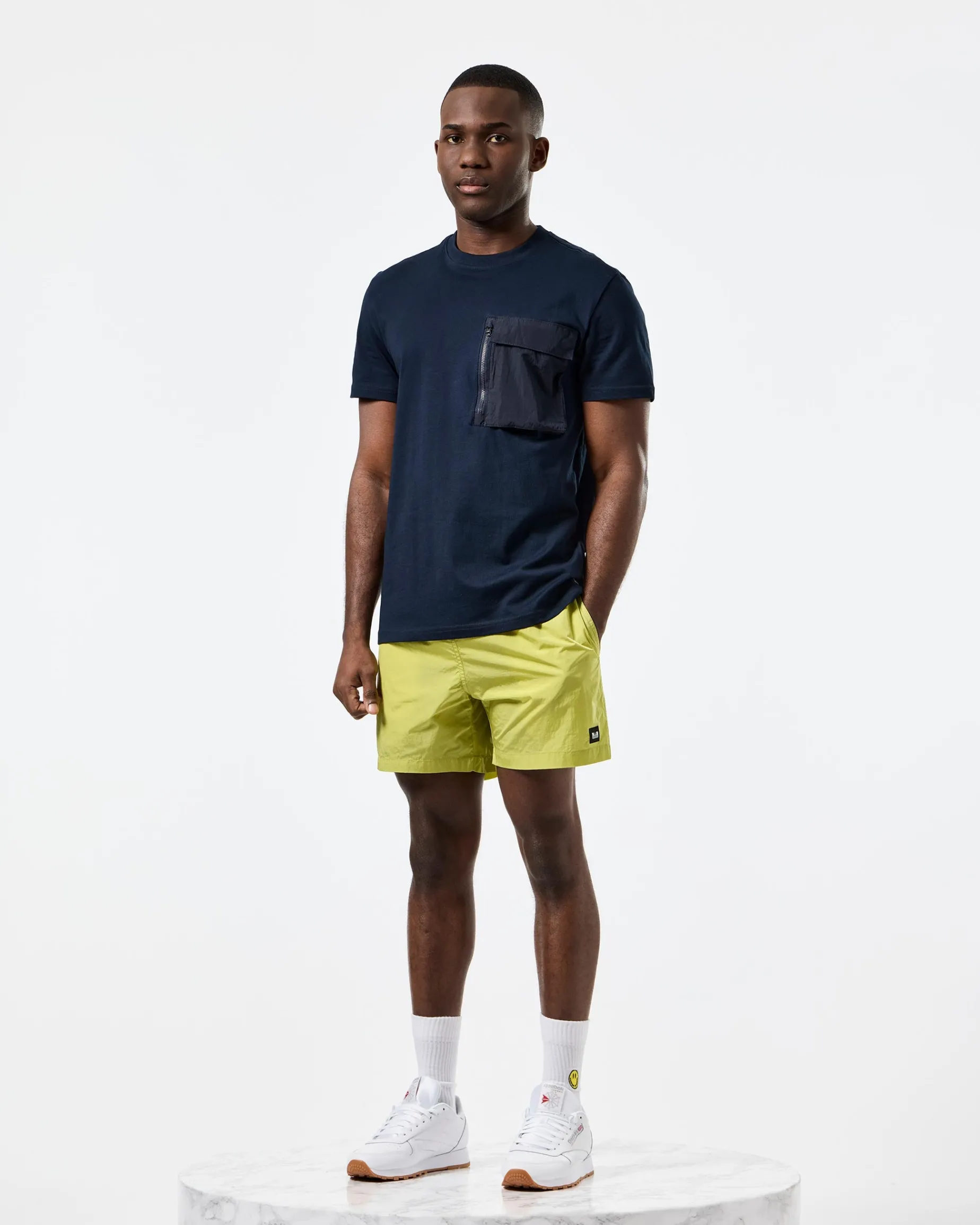 Takaji T-Shirt Navy