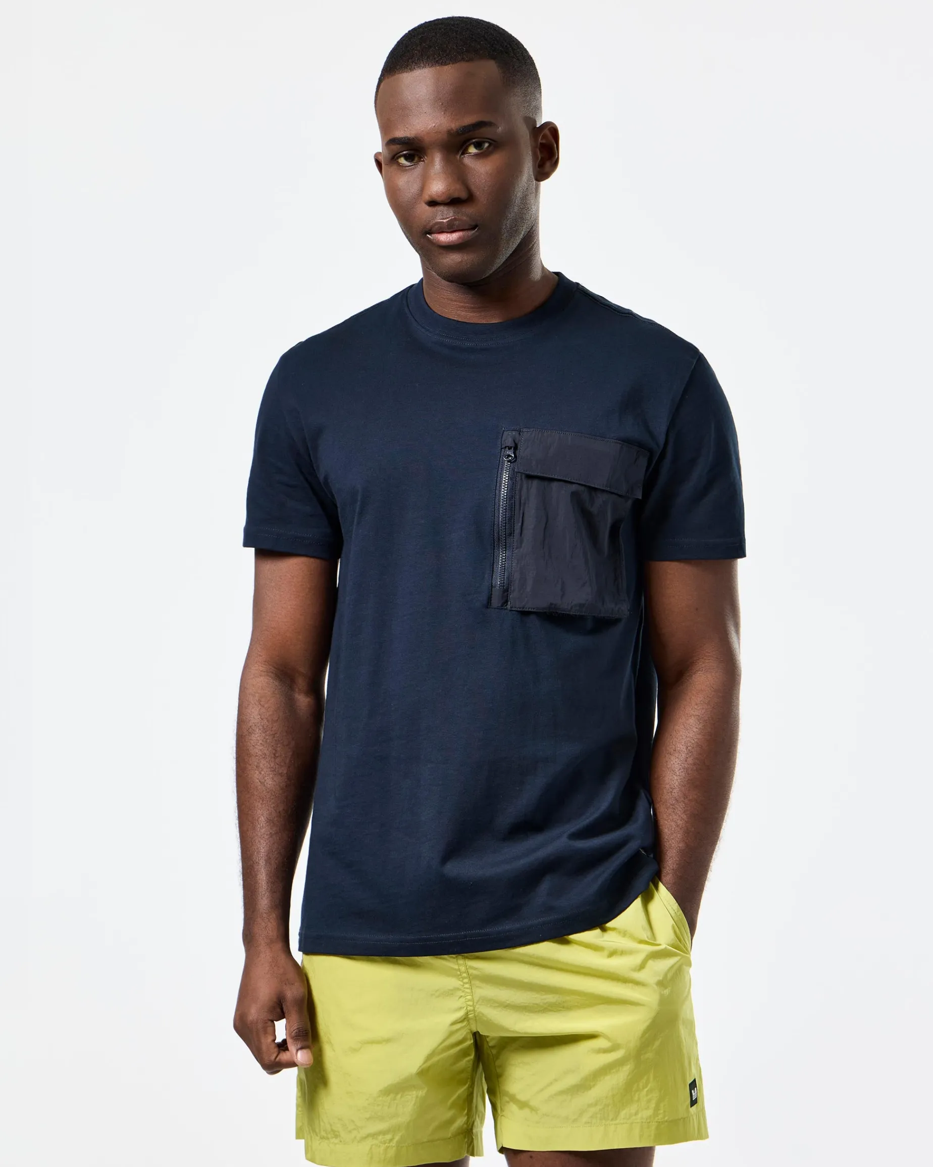 Takaji T-Shirt Navy