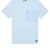 Takaji T-Shirt Ocean Wave Blue