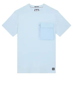 Takaji T-Shirt Ocean Wave Blue