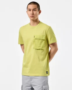 Takaji T-Shirt Peridot Green