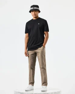 Talabot Relaxed Tailored Pants Mocha Brown