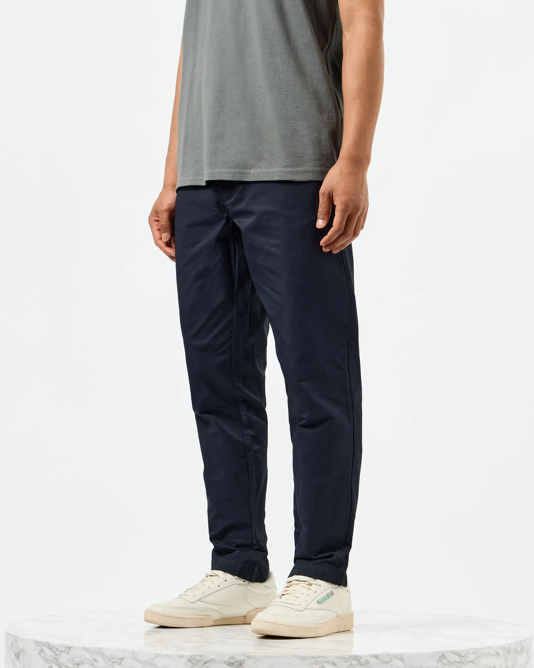 Talabot Relaxed Tailored Pants Navy
