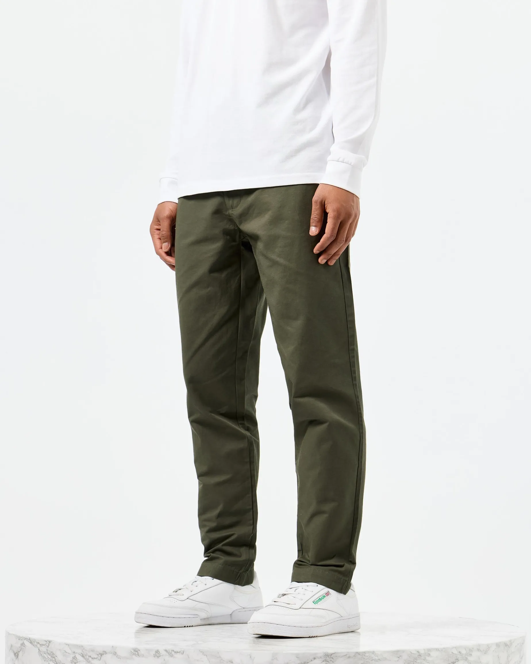 Talabot Relaxed Tailored Pants Castle Green