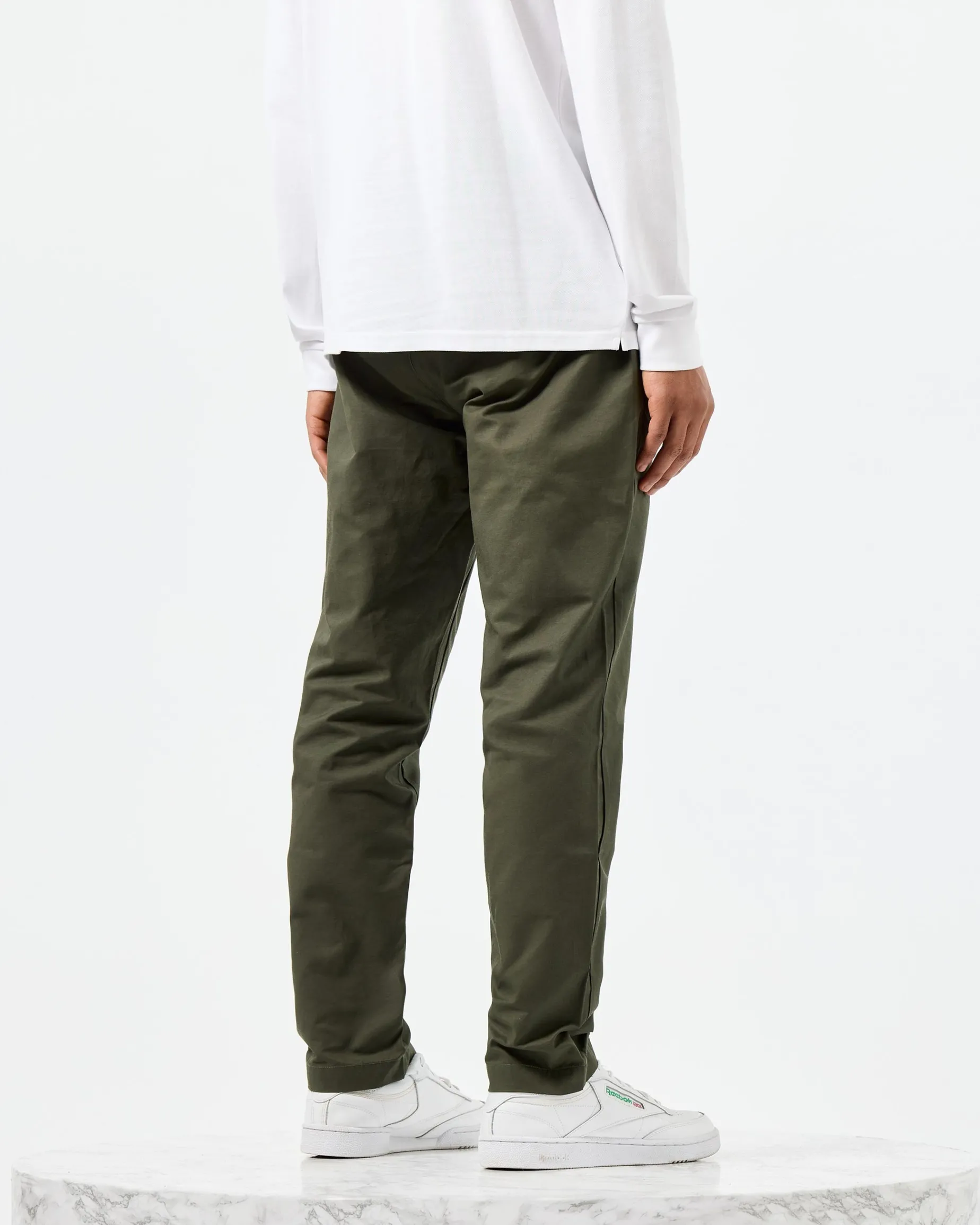 Talabot Relaxed Tailored Pants Castle Green