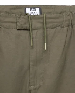 Talabot Relaxed Tailored Pants Castle Green