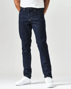 444 Tapered Dark Rinsed Denim Jeans