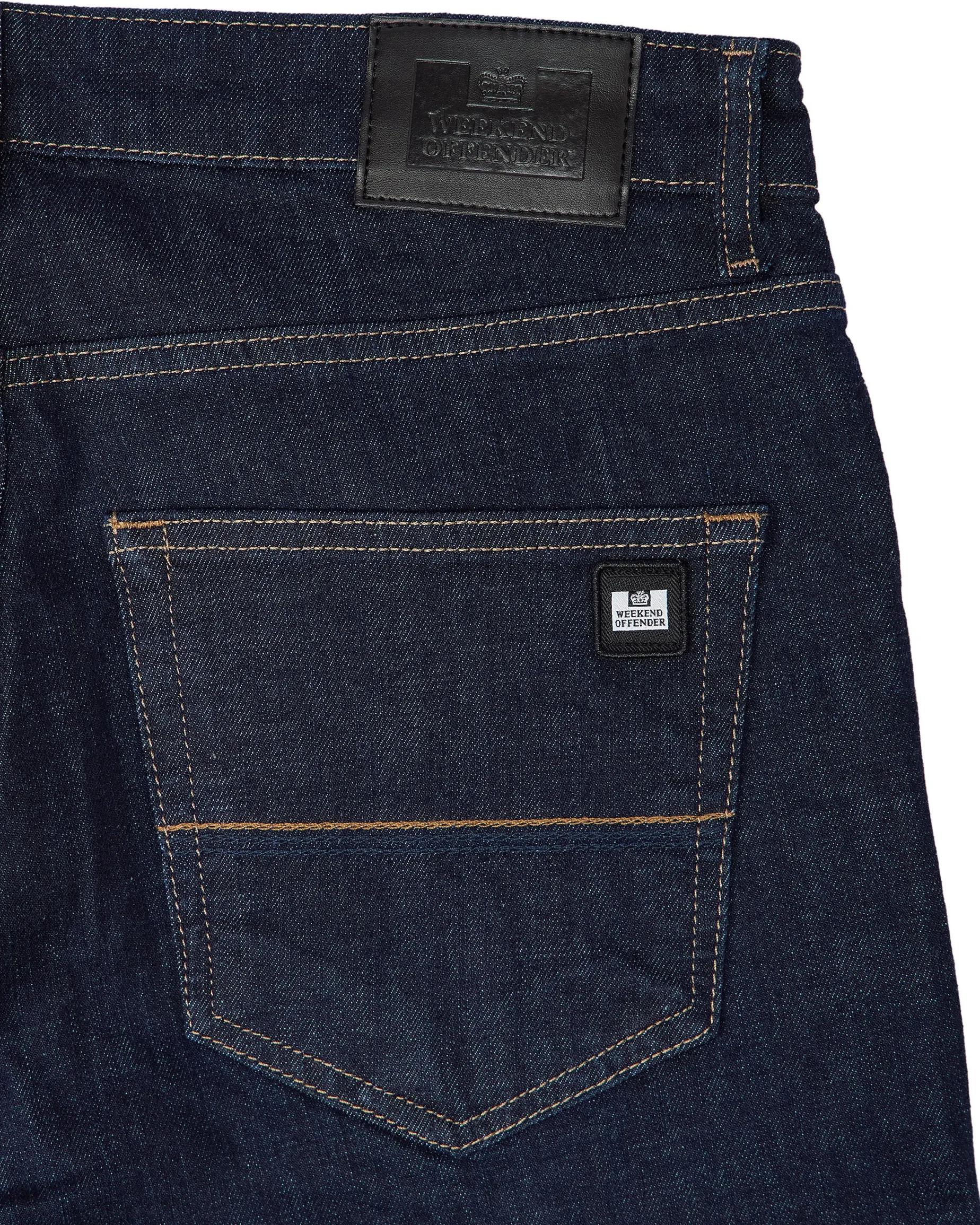 444 Tapered Dark Rinsed Denim Jeans