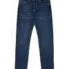 444 Tapered Dark Vintage Denim Jeans