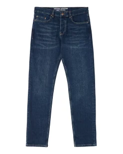444 Tapered Dark Vintage Denim Jeans