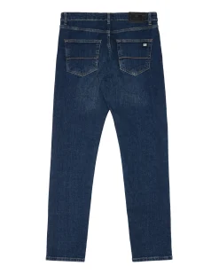 444 Tapered Dark Vintage Denim Jeans