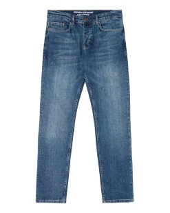 444 Tapered Washed Vintage Denim Jeans