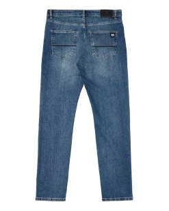 444 Tapered Washed Vintage Denim Jeans
