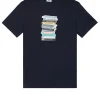 Tapes Graphic T-Shirt Navy