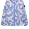Technician Camo Cotton Jacket Cornflower Blue