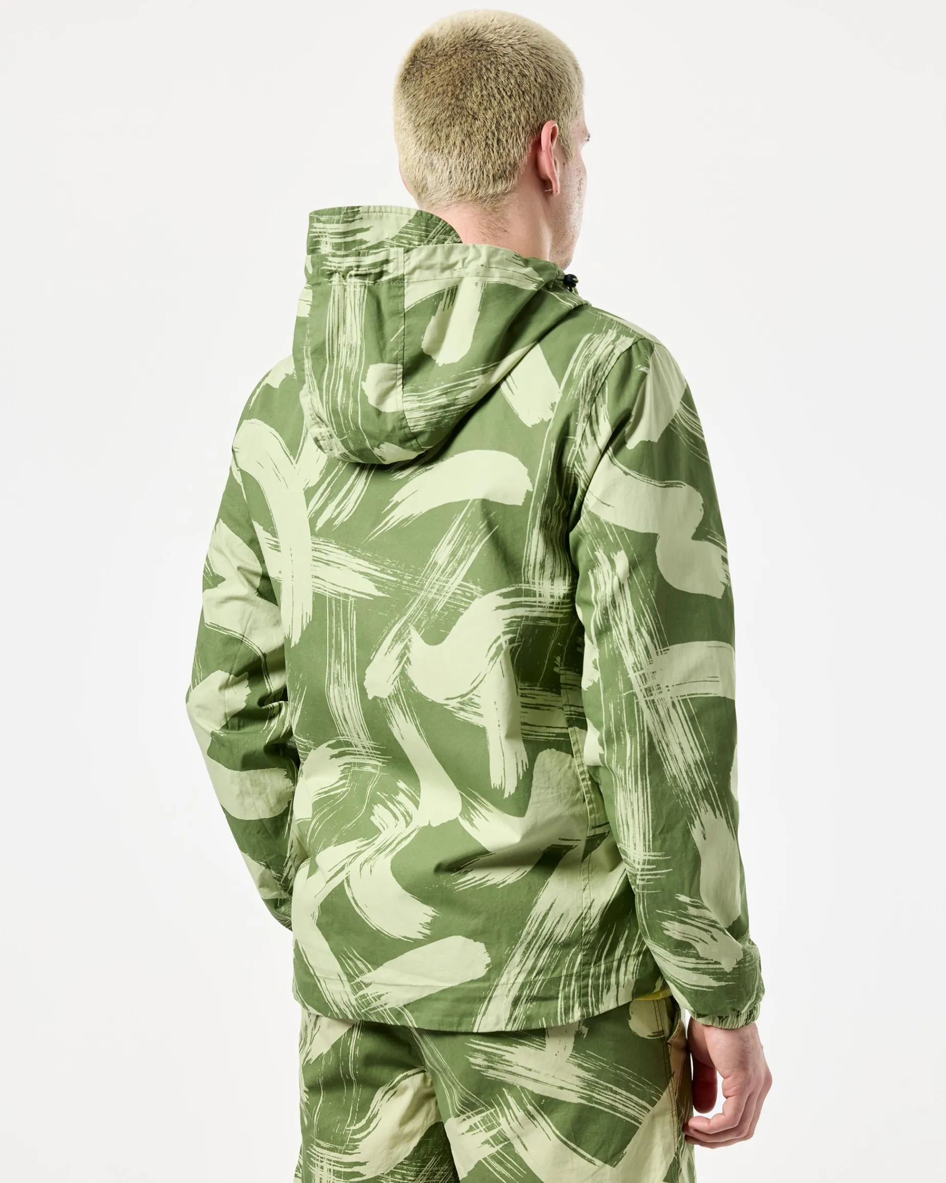 Technician Camo Cotton Jacket Sapling Green