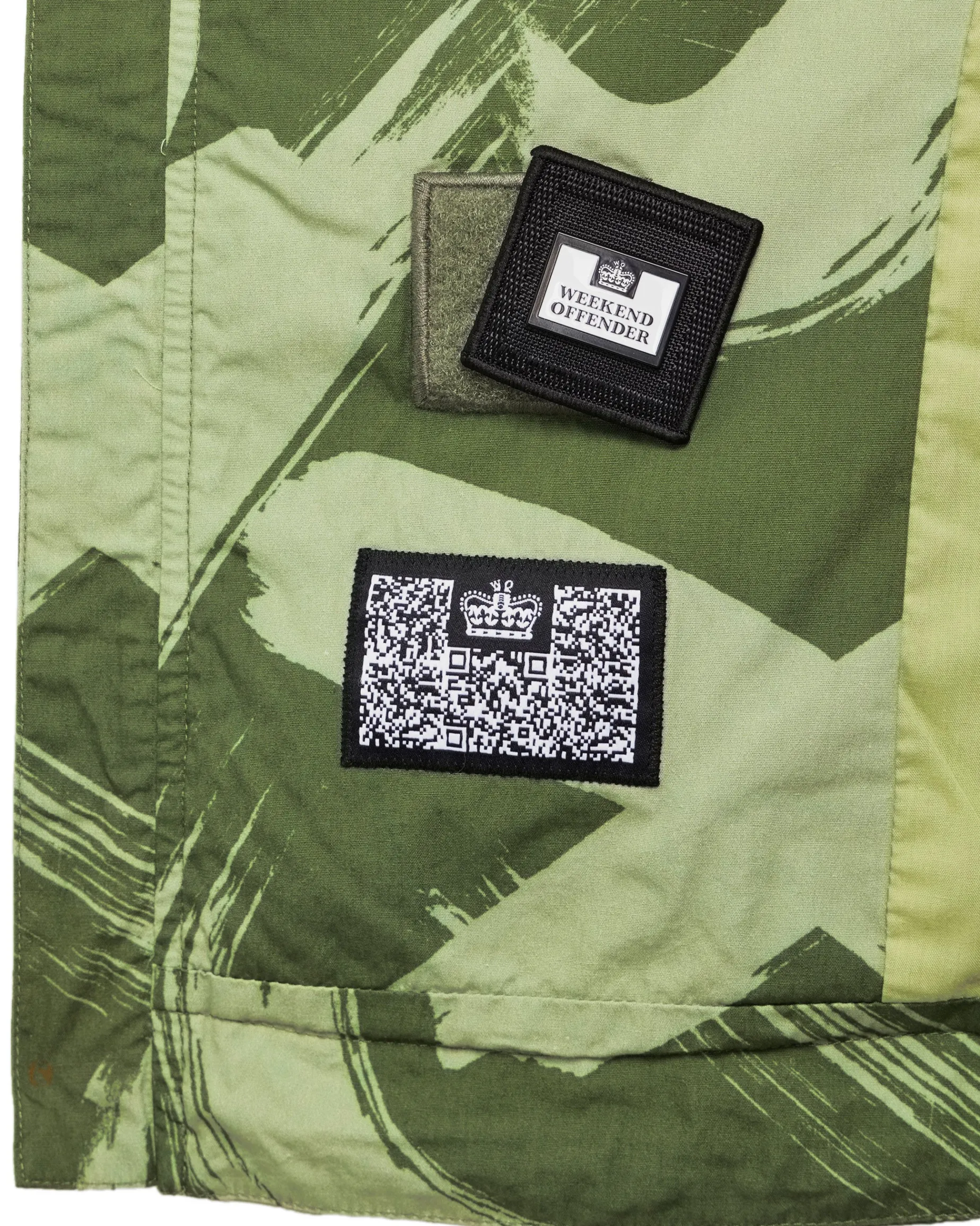 Technician Camo Cotton Jacket Sapling Green