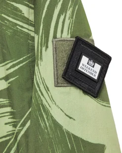 Technician Camo Cotton Jacket Sapling Green